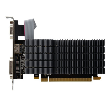 Afox NVIDIA GeForce GT 710 2GB DDR3 64bit DVI HDMI VGA PASSIVE LP (AF710-2048D3L5)