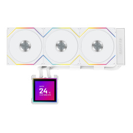 Lian Li HydroShift II LCD-S 360TL, LGA1700/1200/115X/AM5/AM4, White