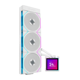 Lian Li HydroShift II LCD-S 360TL, LGA1700/1200/115X/AM5/AM4, White