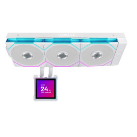 Lian Li HydroShift II LCD-S 360TL, LGA1700/1200/115X/AM5/AM4, White
