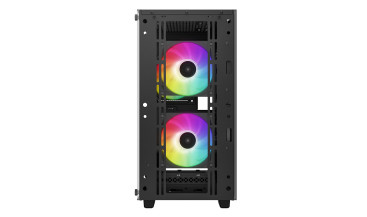 Deepcool CC360 ARGB, mATX, 3x120mm ARGB, Black
