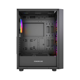Powercase Mistral EA21, ATX, 4x120mm FRGB, Black, CMAEA21-L4