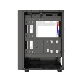 Powercase Mistral EA21, ATX, 4x120mm FRGB, Black, CMAEA21-L4