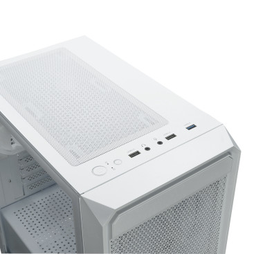 XASTRA A303M 3FRGB, mATX, 3x120mm FRGB, White, A303M-2FC14F-1FC12F-D-WH