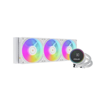 Coolleo ICE Fairy DIG 360 WH, LGA1851/1700/1200/115X/AM5/AM4, DIG-360-WH, белый