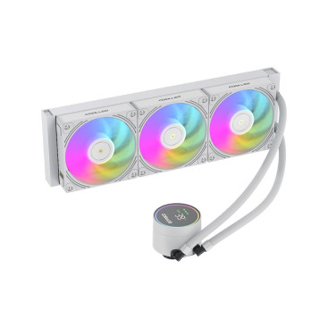 Coolleo ICE Fairy DIG 360 WH, LGA1851/1700/1200/115X/AM5/AM4, DIG-360-WH, белый