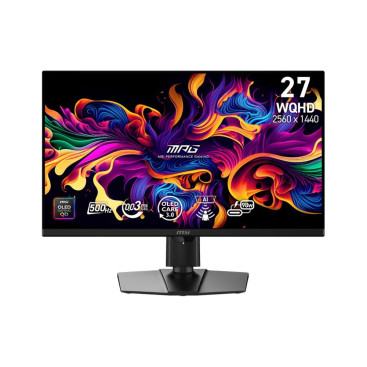 26.5" MSI QHD MPG 271QR QD-OLED X50, черный
