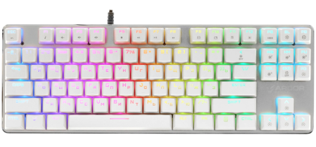 Клавиатура ARDOR GAMING Blade PRO механическая проводная [Kailh Red] (Белый)
