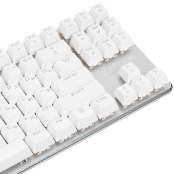 Клавиатура ARDOR GAMING Blade PRO механическая проводная [Kailh Red] (Белый)