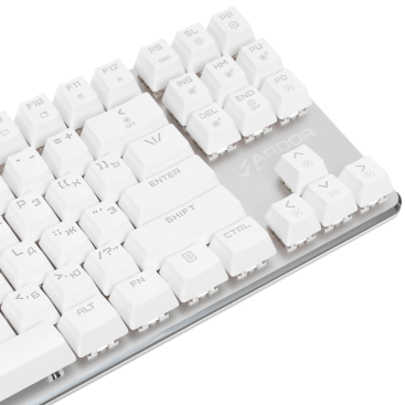 Клавиатура ARDOR GAMING Blade PRO механическая проводная [Kailh Red] (Белый)