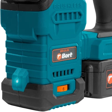 Перфоратор Bort BHD-21Li-BL патрон:SDS-plus уд.:3Дж аккум. (кейс в комплекте)