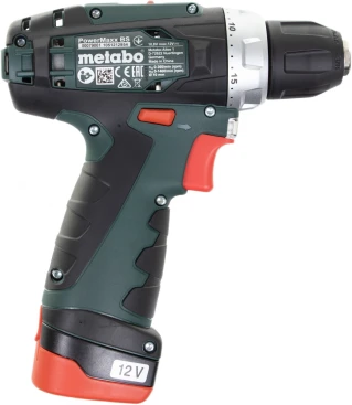 Дрель-шуруповерт Metabo PowerMaxx BS аккум. патрон:быстрозажимной (600079550)