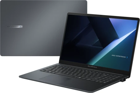 Ноутбук Asus ExpertBook B1 B1503CVA-S72172 Core i5 1335U 16Gb SSD512Gb Intel Iris Xe graphics 15.6" IPS FHD (1920x1080) без ОС grey WiFi BT Cam (90NX0801-M02BV0)