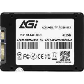 AGI AI238 512GB 2.5" SATA 6Gb/s AGI500GIMAI238-CB