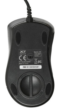 A4Tech Oscar Editor XL-747H, проводная, 3600dpi, рисунок/голубой