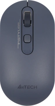 A4Tech Fstyler FG20, беспроводная, 2000dpi, пепельный/синий