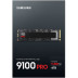 Samsung 9100 PRO Black 4TB M.2 2280 PCIe Gen5x4 MZ-VAP4T0BW