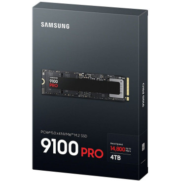 Samsung 9100 PRO Black 4TB M.2 2280 PCIe Gen5x4 MZ-VAP4T0BW