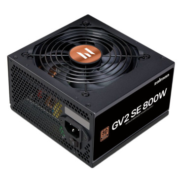 Zalman ZM800-GV2SE, 800W, 80 PLUS Bronze, черный