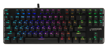 Клавиатура ARDOR GAMING Blade PRO механическая проводная [Kailh Red] (Черный)