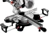 Торцовочная пила Metabo KGS 305 M 1600Вт 3700об/мин d=305мм