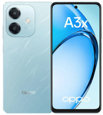 OPPO A3x 4/128 ГБ лазурный