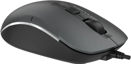 A4Tech Fstyler FM26, проводная, 1600dpi, серый/черный