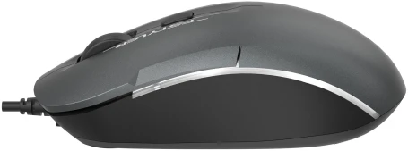 A4Tech Fstyler FM26, проводная, 1600dpi, серый/черный