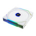 Вентилятор Lian Li UNI FAN TL WIRELESS LCD 120 / 12TLLCD1W1W WHITE / 120x124x28мм (PWM, ARGB, 1900 об/мин (Max.), 27dBa) / G99.12TLLCD1W1W.R0