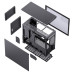 JONSBO D31 MESH, mATX, Black