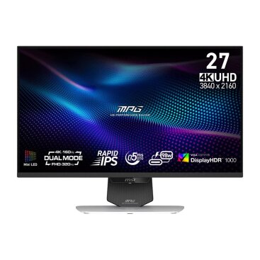 27" MSI UHD/FHD MPG 274URDFW E16M, белый