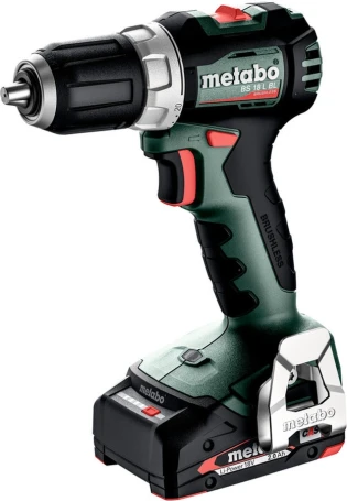 Дрель-шуруповерт Metabo BS 18 L BL 18Вт аккум. патрон:быстрозажимной (кейс в комплекте) (613155500)