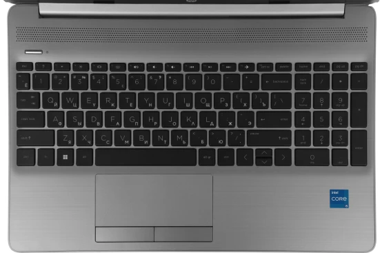 Ноутбук HP 250 G9 Core i5 1235U 8Gb SSD512Gb Intel Iris Xe graphics 15.6" SVA FHD (1920x1080) FreeDOS silver WiFi BT Cam (6S6V0EA)