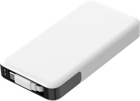 Мобильный аккумулятор Cactus CS-PBFSPA-10000 10000mAh 22.5W 4.5A 2xUSB-C белый