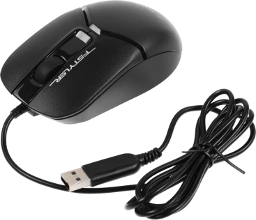 A4Tech Fstyler FM12S, проводная, 1200dpi, черный