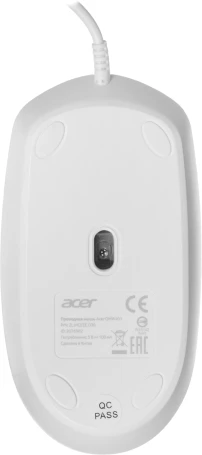 Acer OMW401, проводная, 2000dpi, белый
