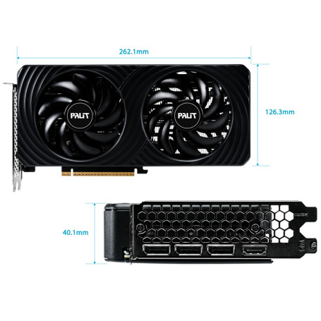 Palit NVIDIA GeForce RTX 5060 DUAL 8GB (NE75060019P1-GB2063D)