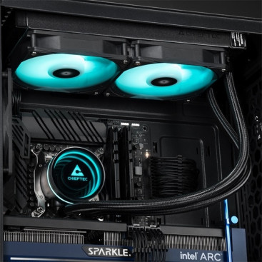 Chieftec ICEBERG 240 RGB, LGA1700/1200/115X/AM5/AM4, White