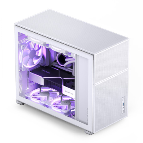 JONSBO D31 MESH, mATX, White