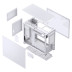 JONSBO D31 MESH, mATX, White