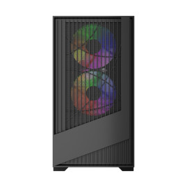 Powercase Mistral Micro A12B, mATX, 3x120mm FRGB, Black, CMMA12B-L3