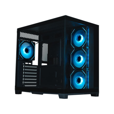 XASTRA QW500 4ARGB-C10-UC, ATX, Aquarium, 4x120mm ARGB, Black, QW500-4FM12A-C10-UC
