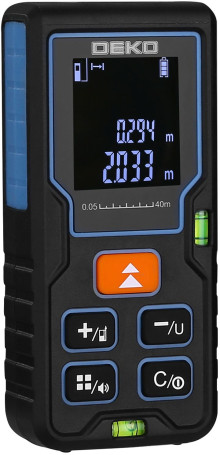Лазерный дальномер Deko GLE-40 2кл.лаз. 690нм (065-0240)