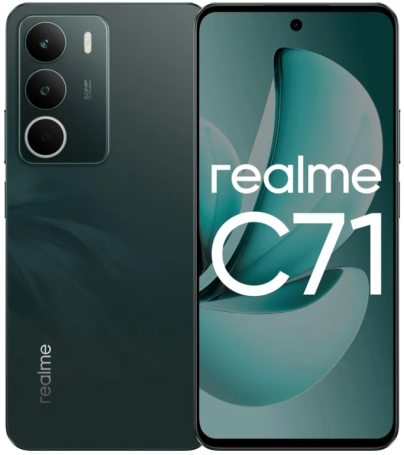 realme C71 8/256 ГБ зеленый