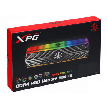 ADATA XPG SPECTRIX D41 RGB Grey 32GB (2x16GB) DDR4 3200 Kit AX4U320016G16A-DT41