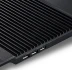 Подставка для ноутбука Deepcool N8 (DP-N24N-N8BK) 17" 380x278x55мм 25дБ 3xUSB 2x 140ммFAN 1244г алюминий черный