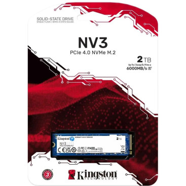 Kingston NV3 2TB M.2 2280 PCIe Gen4x4 SNV3S/2000G