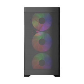 Powercase Mistral Micro A13B, mATX, 4x120mm FRGB, Black, CMMA13B-L4
