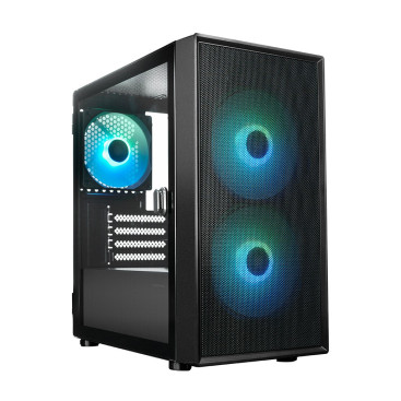 XASTRA A305M 3ARGB, mATX, 3x120mm ARGB, Black, A305M-2FC14A-1FC12A-D
