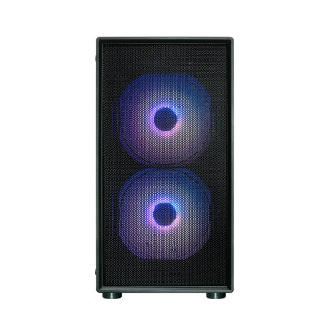XASTRA A305M 3ARGB, mATX, 3x120mm ARGB, Black, A305M-2FC14A-1FC12A-D